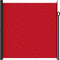vidaXL - Windscherm - uittrekbaar - 200x600 - cm - rood