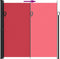 vidaXL - Windscherm - uittrekbaar - 200x600 - cm - rood