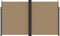 vidaXL - Windscherm - uittrekbaar - 200x600 - cm - taupe