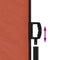 vidaXL - Windscherm - uittrekbaar - 200x600 - cm - terracotta
