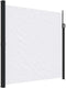 vidaXL - Windscherm - uittrekbaar - 200x600 - cm - wit