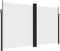 vidaXL - Windscherm - uittrekbaar - 200x600 - cm - wit