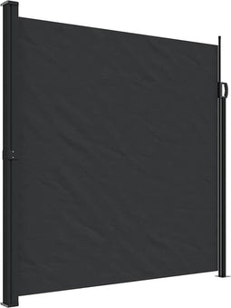 vidaXL - Windscherm - uittrekbaar - 200x600 - cm - zwart
