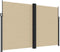 vidaXL - Windscherm - uittrekbaar - 220x1000 - cm - beige