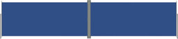 vidaXL - Windscherm - uittrekbaar - 220x1000 - cm - blauw