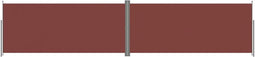 vidaXL - Windscherm - uittrekbaar - 220x1000 - cm - bruin