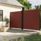 vidaXL - Windscherm - uittrekbaar - 220x1000 - cm - bruin