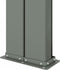 vidaXL - Windscherm - uittrekbaar - 220x1000 - cm - bruin