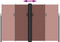 vidaXL - Windscherm - uittrekbaar - 220x1000 - cm - bruin
