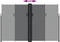 vidaXL - Windscherm - uittrekbaar - 220x1000 - cm - zwart