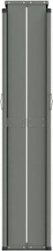 vidaXL - Windscherm - uittrekbaar - 220x1200 - cm - antracietkleurig