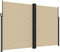 vidaXL - Windscherm - uittrekbaar - 220x1200 - cm - beige