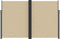 vidaXL - Windscherm - uittrekbaar - 220x1200 - cm - beige