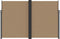 vidaXL - Windscherm - uittrekbaar - 220x1200 - cm - taupe