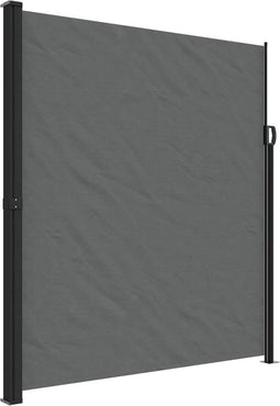 vidaXL - Windscherm - uittrekbaar - 220x300 - cm - antracietkleurig
