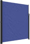 vidaXL - Windscherm - uittrekbaar - 220x300 - cm - blauw