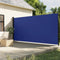 vidaXL - Windscherm - uittrekbaar - 220x300 - cm - blauw