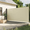 vidaXL - Windscherm - uittrekbaar - 220x300 - cm - crèmekleurig