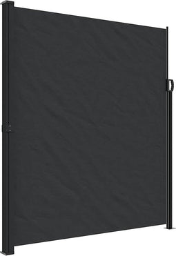vidaXL - Windscherm - uittrekbaar - 220x300 - cm - zwart