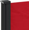 vidaXL - Windscherm - uittrekbaar - 220x500 - cm - rood