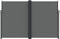vidaXL - Windscherm - uittrekbaar - 220x600 - cm - antracietkleurig