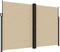 vidaXL - Windscherm - uittrekbaar - 220x600 - cm - beige