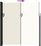vidaXL - Windscherm - uittrekbaar - 220x600 - cm - crèmekleurig