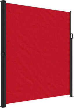 vidaXL - Windscherm - uittrekbaar - 220x600 - cm - rood