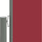 vidaXL - Windscherm - uittrekbaar - 220x600 - cm - rood