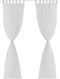 vidaXL - Witte - Vitrage - 140 - x - 225 - cm - 2 - stuks