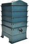 vidaXL - Wormenbak 4-laags - 42x42x60 - cm