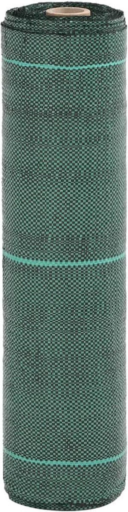 vidaXL - Worteldoek - 0,5x10 - m - polypropeen - groen