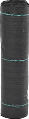 vidaXL - Worteldoek - 0,5x10 - m - polypropeen - zwart