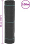 vidaXL - Worteldoek - 0,5x100 - m - PP - zwart