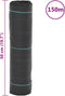 vidaXL - Worteldoek - 0,5x150 - m - polypropeen - zwart