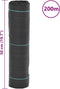 vidaXL - Worteldoek - 0,5x200 - m - polypropeen - zwart