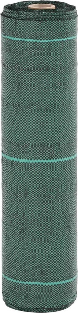 vidaXL - Worteldoek - 0,5x25 - m - polypropeen - groen