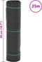 vidaXL - Worteldoek - 0,5x25 - m - polypropeen - zwart