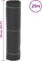 vidaXL - Worteldoek - 0,5x25 - m - polypropeen - zwart