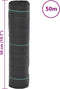 vidaXL - Worteldoek - 0,5x50 - m - polypropeen - zwart