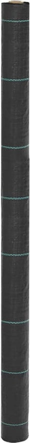 vidaXL - Worteldoek - 1,5x100 - m - polypropeen - zwart