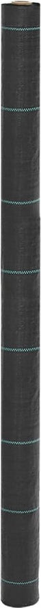 vidaXL - Worteldoek - 1,5x150 - m - polypropeen - zwart