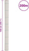 vidaXL - Worteldoek - 1,5x200 - m - polypropeen - wit