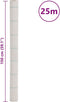 vidaXL - Worteldoek - 1,5x25 - m - polypropeen - wit
