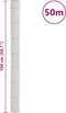 vidaXL - Worteldoek - 1,5x50 - m - polypropeen - wit