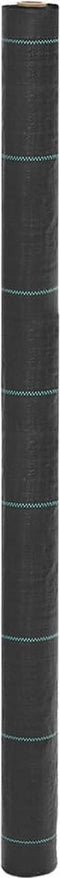 vidaXL - Worteldoek - 1,5x50 - m - polypropeen - zwart