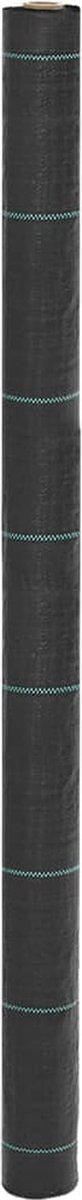 vidaXL - Worteldoek - 1,5x50 - m - polypropeen - zwart