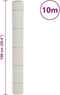 vidaXL - Worteldoek - 1x10 - m - polypropeen - wit