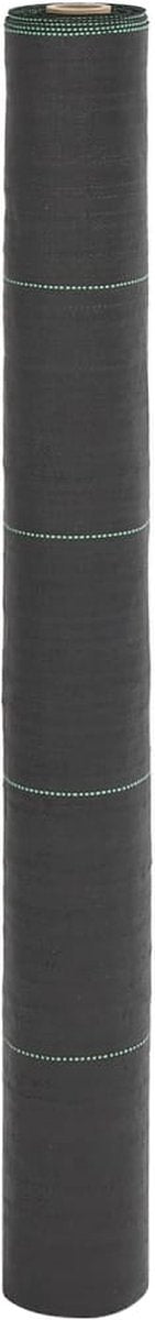 vidaXL - Worteldoek - 1x10 - m - polypropeen - zwart