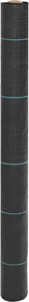 vidaXL - Worteldoek - 1x10 - m - polypropeen - zwart